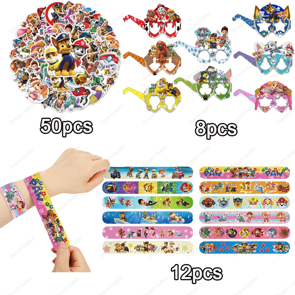 PAW Patrol Party-Geschenkpaket: Aufkleber, Schlüsselanhänger, Stempel, Geschenktüte, Klassenzimmer-Belohnung, Weihnachtsstrumpffüller, Gastgeschenk – Detail 14