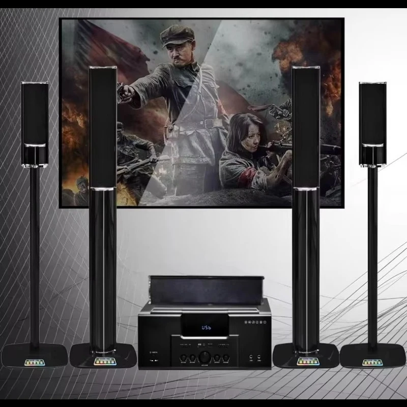 Home KTV Cinema Speaker 5.1 Audio Sound Amplifier Speakers Blueteeth Set Surround Home Theater System a Set
