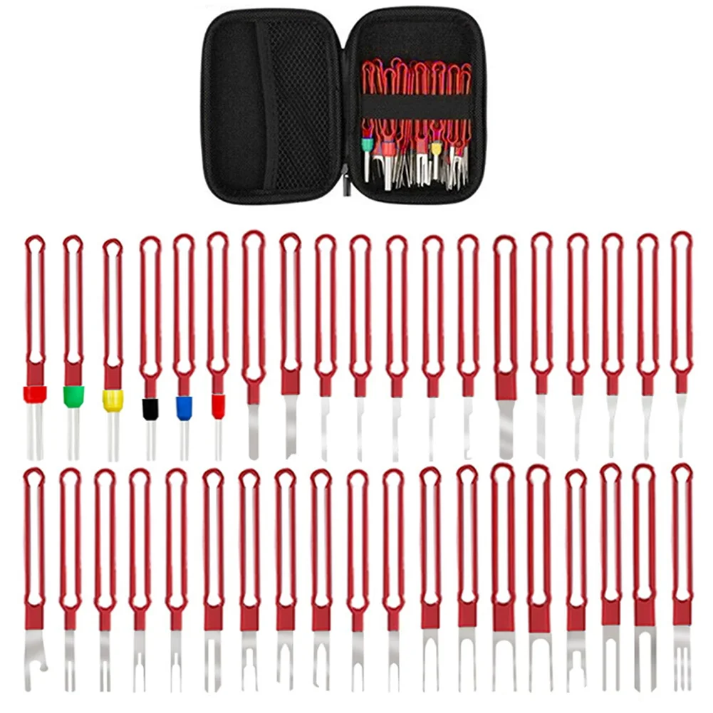 Automotive Release Tools Car Cable Pin Tool Flexible Steel Construction Automotive Repair Tasks For Car Radios