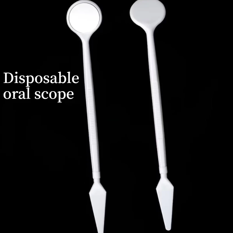 Dentist Disposable Medical Dental Mirror Exclusive Individually Wrapped Non Slip Grip HD Lenses Well Made Oral Checkup Dentist