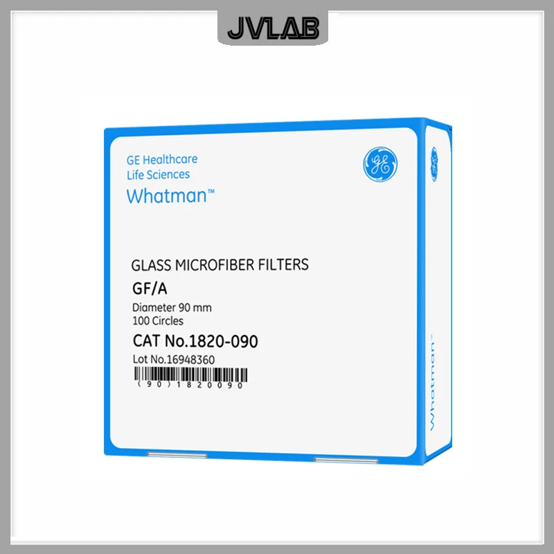 Glass Microfiber Filters GF/A Whatman Glass Fiber Filter Paper Membrane 1820-025/047/055/070/090/110/125/150 Pore Size 1.6 um