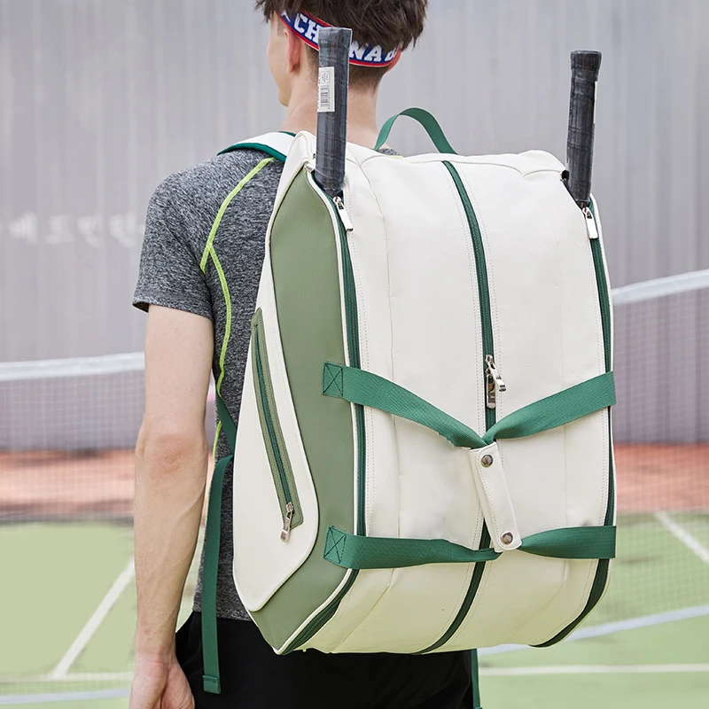 

Original Tennis Bag Backpack 2 Tennis Rackets Bag Wimbledon Badminton Padel Racket Squash Racquet Backpack Tenis Raqueta