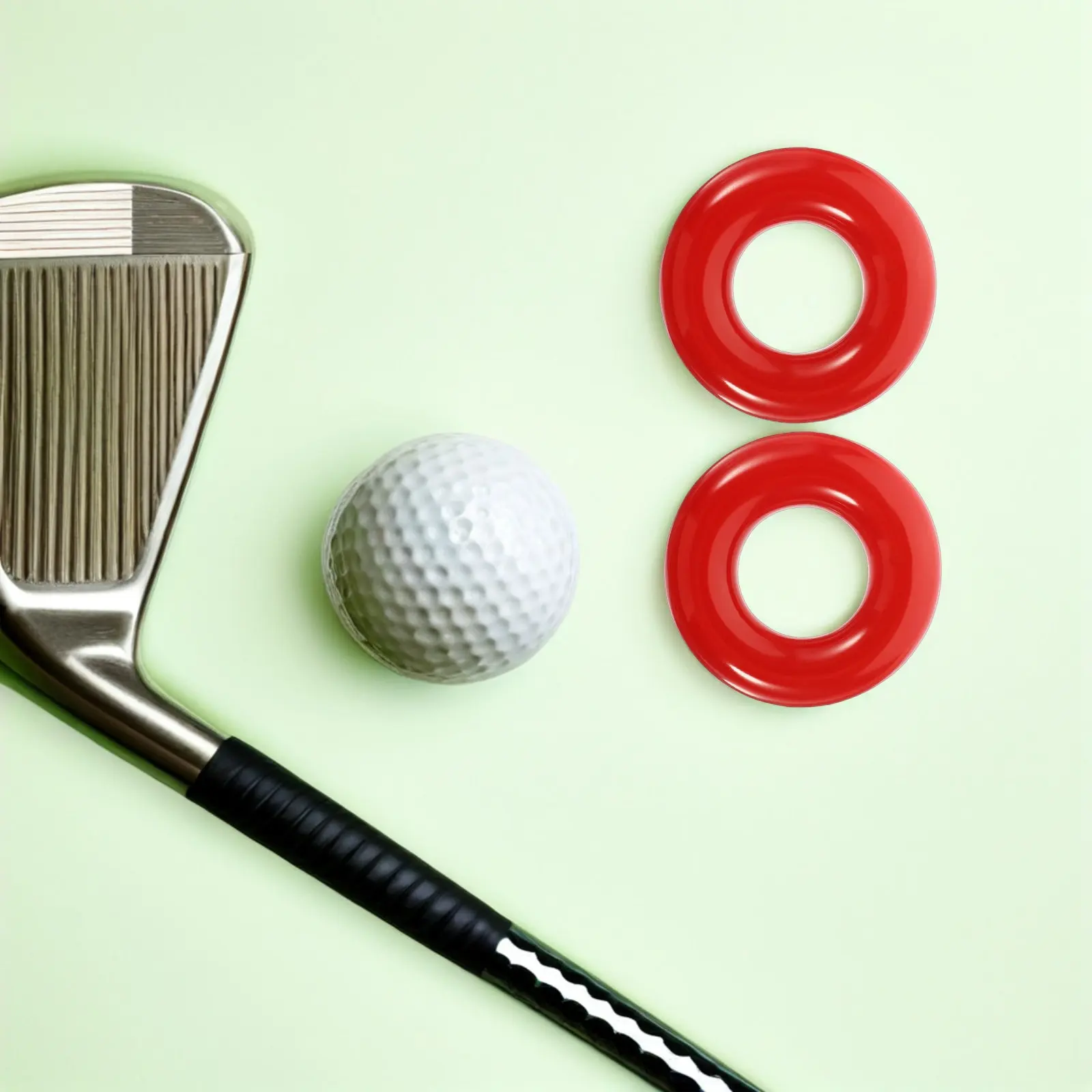 

4Pcs Golf Club Swing Weight Rings Iron High Density Weighted Rings Golf Training Aid Improve Swing Accuracy Stability Muscle