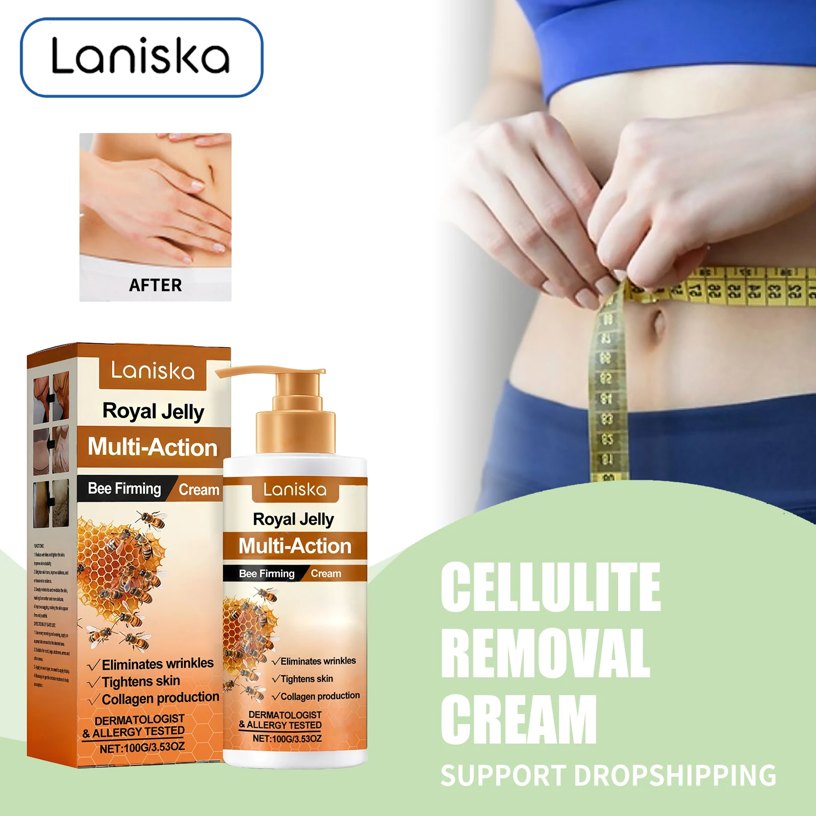 

Body Firming Lotion Improve Skin Sagging Burn Belly Fat Slim Waist Thin Arm Thighs Facial Collagen Lifting Neck Tightening Cream