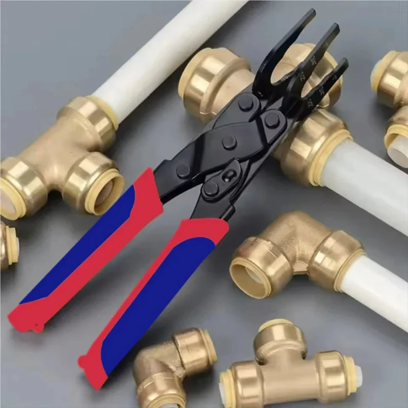 

Push-to-Connect,Push-fit Disconnect Clamp Tool for Brass-Push Fittings Removing,Multi-size Removal Tool For Push Fit Fittings