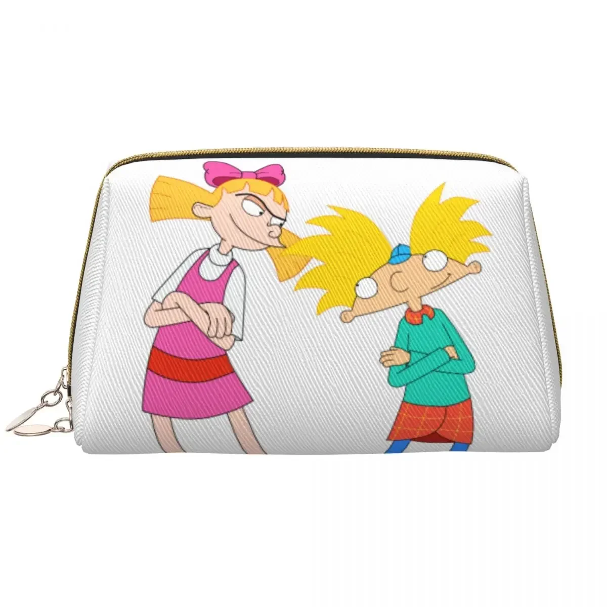 

Travel Hey Arnold Animated Anime Helga Pataki Toiletry Bag Cute Makeup Cosmetic Organizer Women Beauty Storage Dopp Kit Box