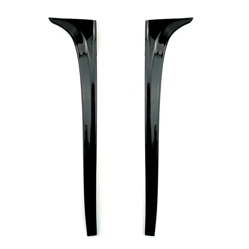 2Pcs Rear Window Side Spoiler Wing Trim For VW Golf 7 MK7 2013-2019 GT Rline GTI Gloss Black Carbon Look Car Tuning Accessories - view 3
