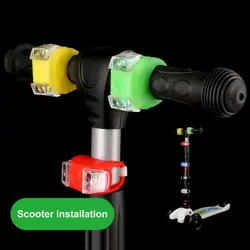 Reliable Bicycle Lamp Waterproof Reminder Warning Highly Ductility Children Scooters  Frog Light