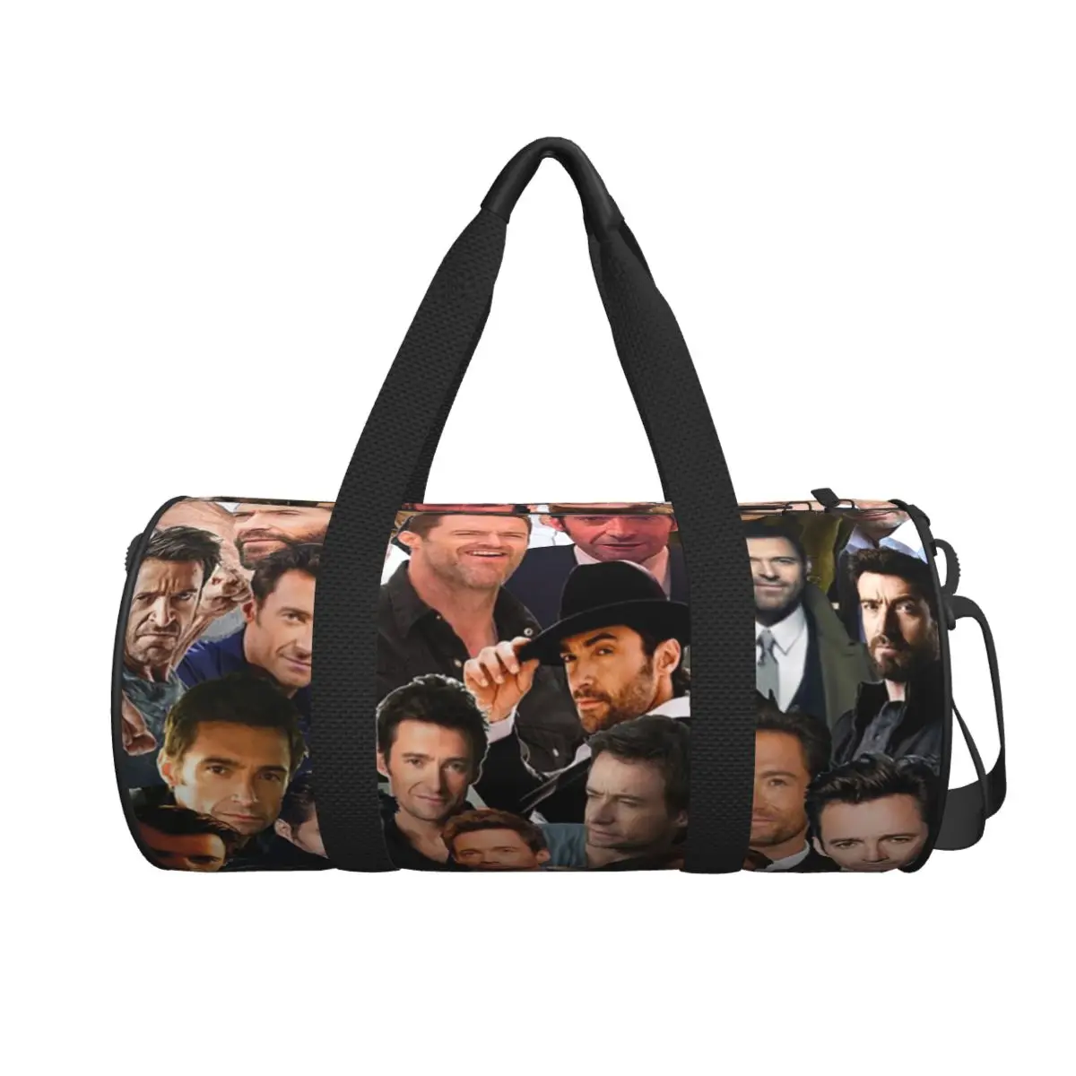 

Хью Джекман, большая спортивная сумка для фотоколлажа, водонепроницаемая дорожная сумка, сумки для фитнеса