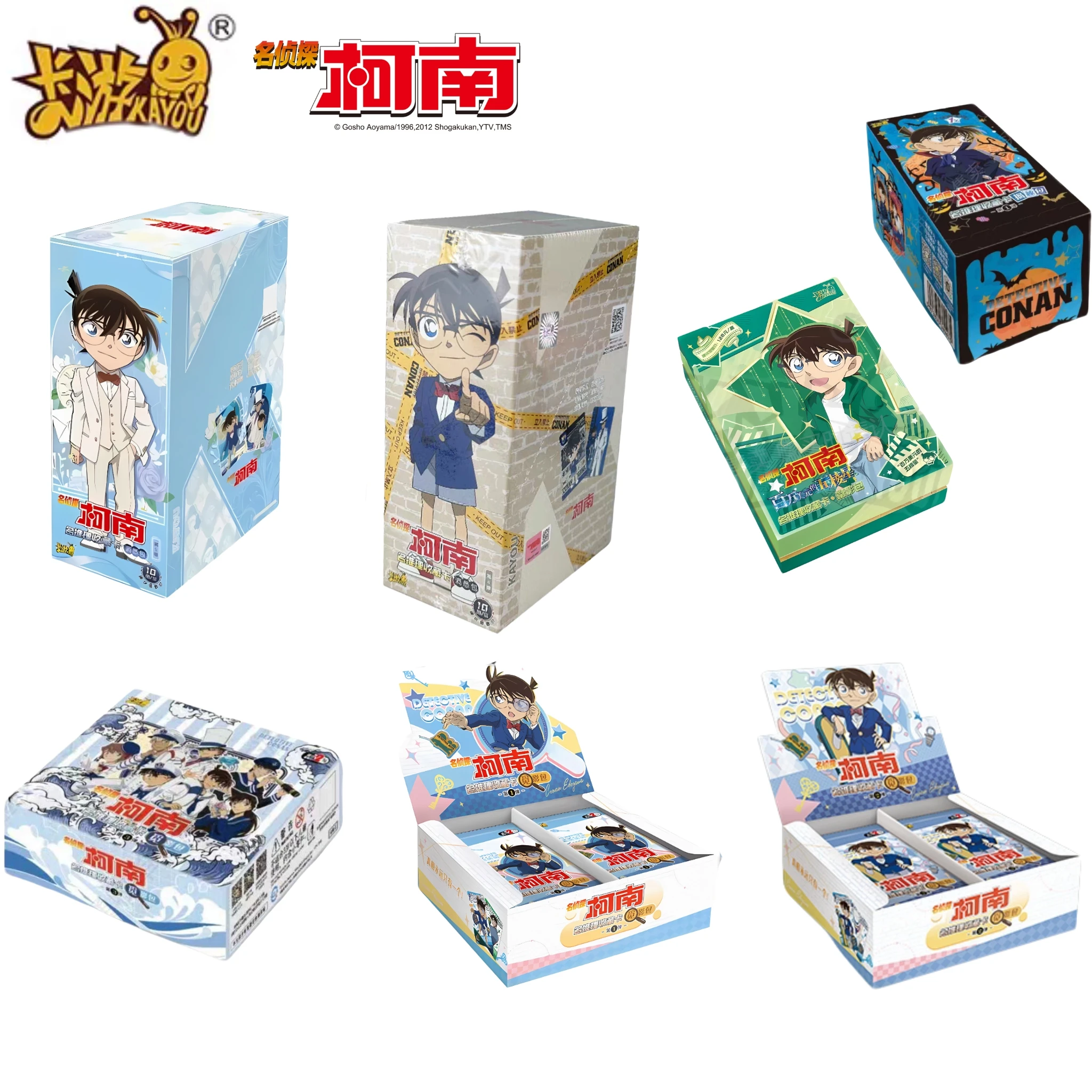 

Оригинальная коробка, новинка KAYOU, карта детектива Кона, персонаж аниме Kaito Yukiko Shinichi, рождественские подарки для детей
