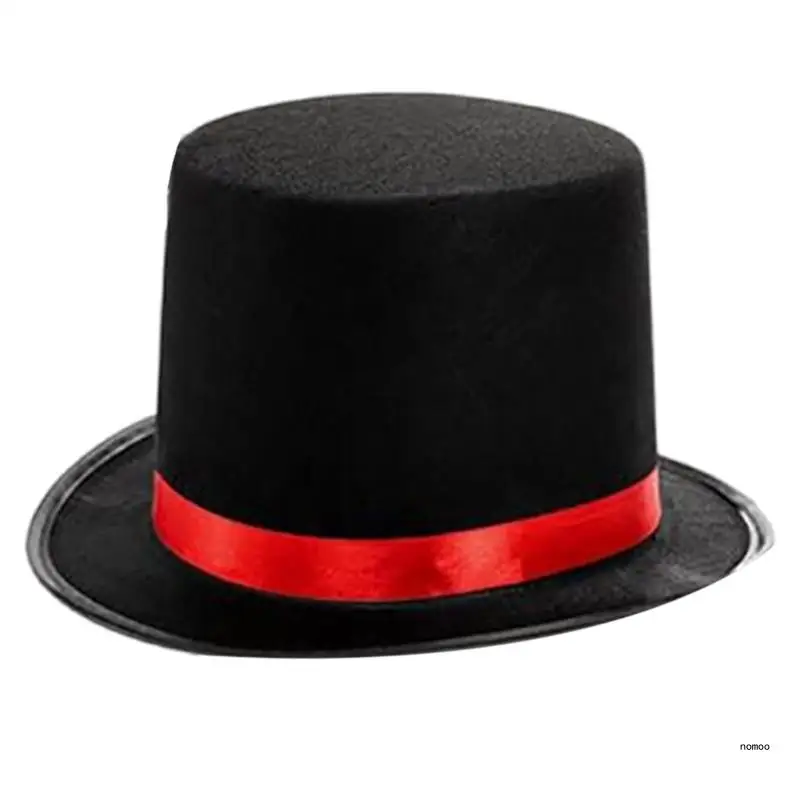 Unisex Magicians Hat with Ribbon Perfect for Casual Occasion and Travel