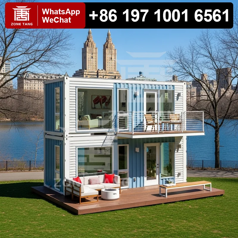 

Hotel Suite High Quality Mobile Home Waterproof Shipping Container Homes Flat Pack House Smart Home Integration Moisture Proof