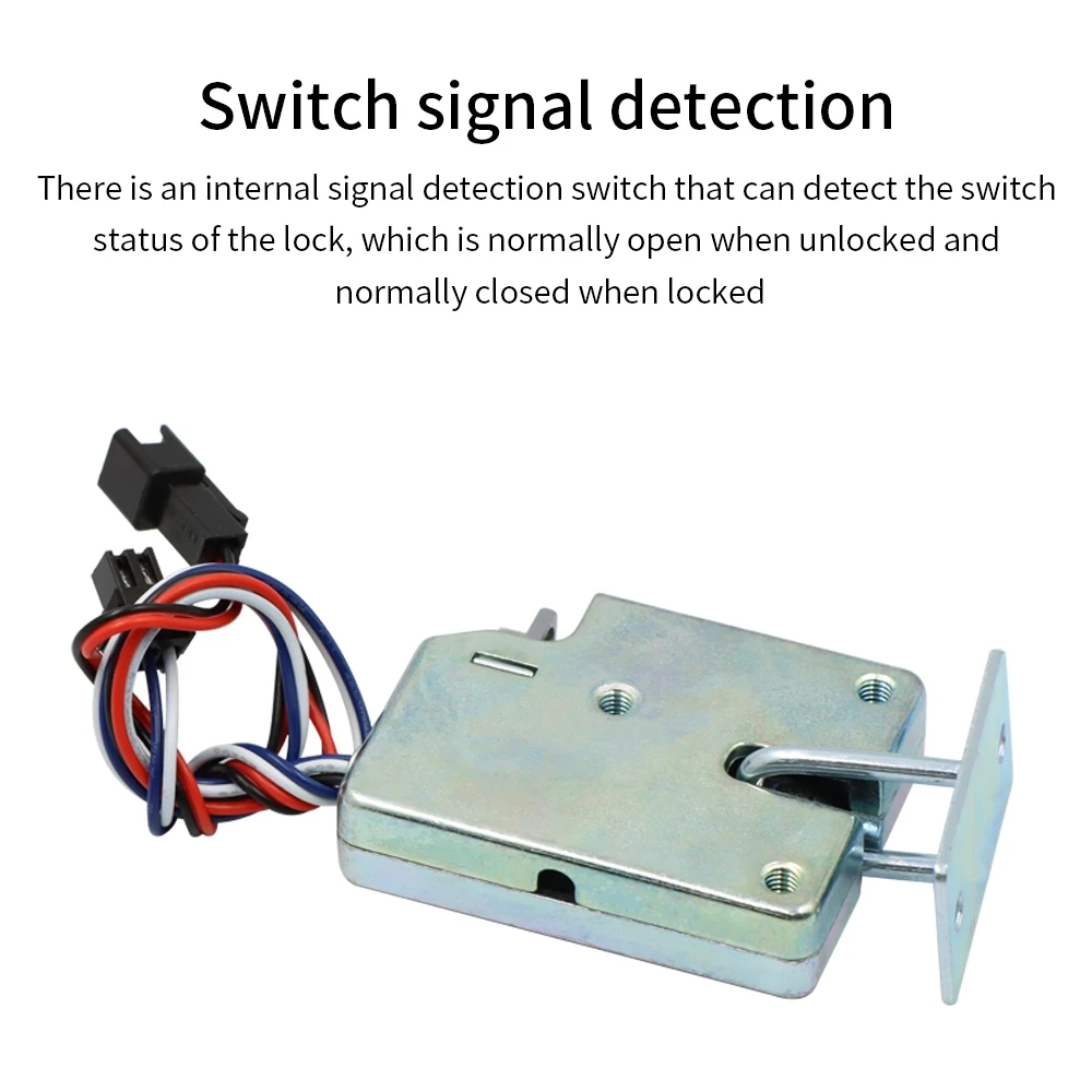 Cabinet Drawer Lock Small Electromagnetic Lock DC 5V/DC 12V/DC 24V Vending Electric Control Mini Cabinet Door Electronic Lock