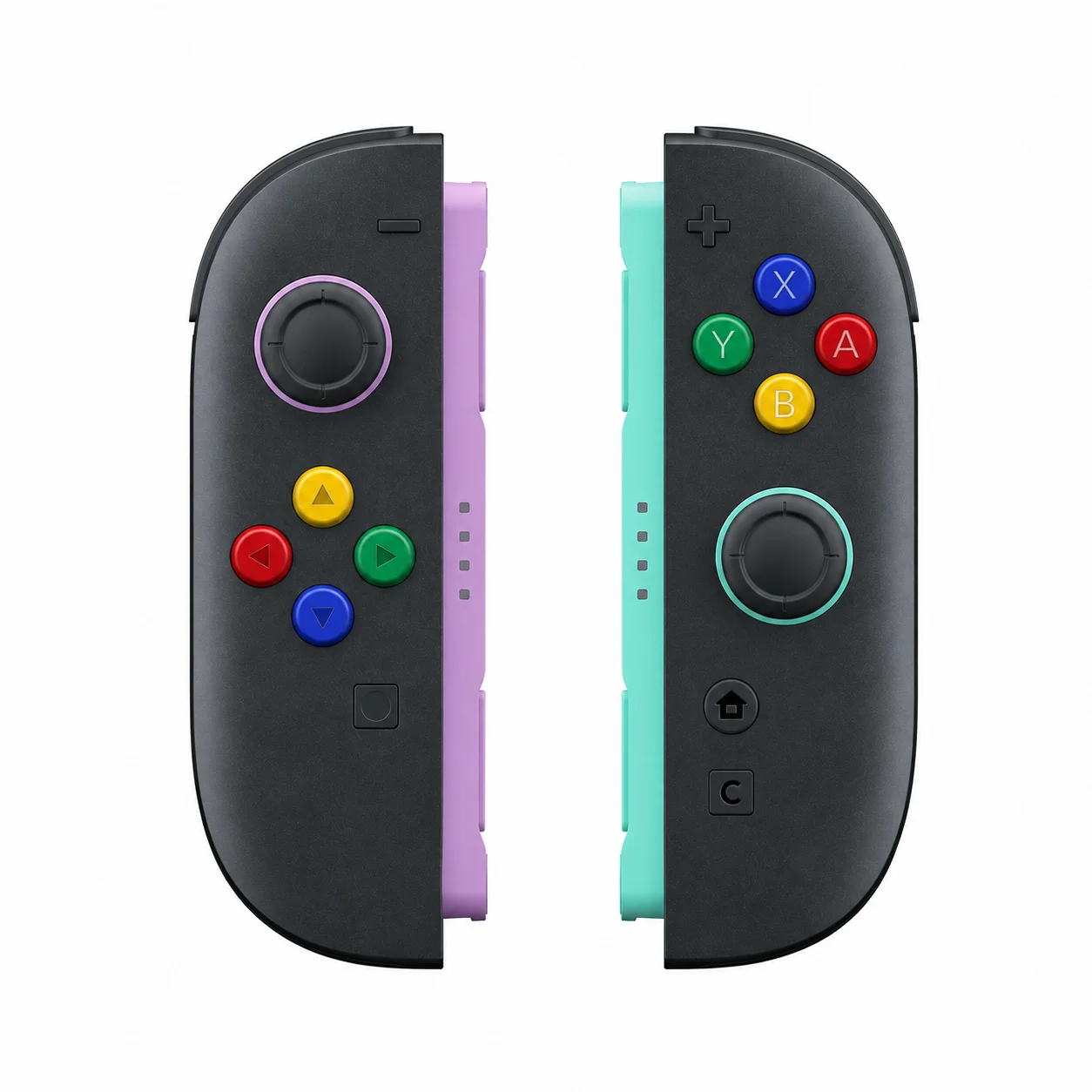 Tombol ABXY Warna-warni DIY un - Gaming Console Nintendo Switch 2 ulasan dan harga
