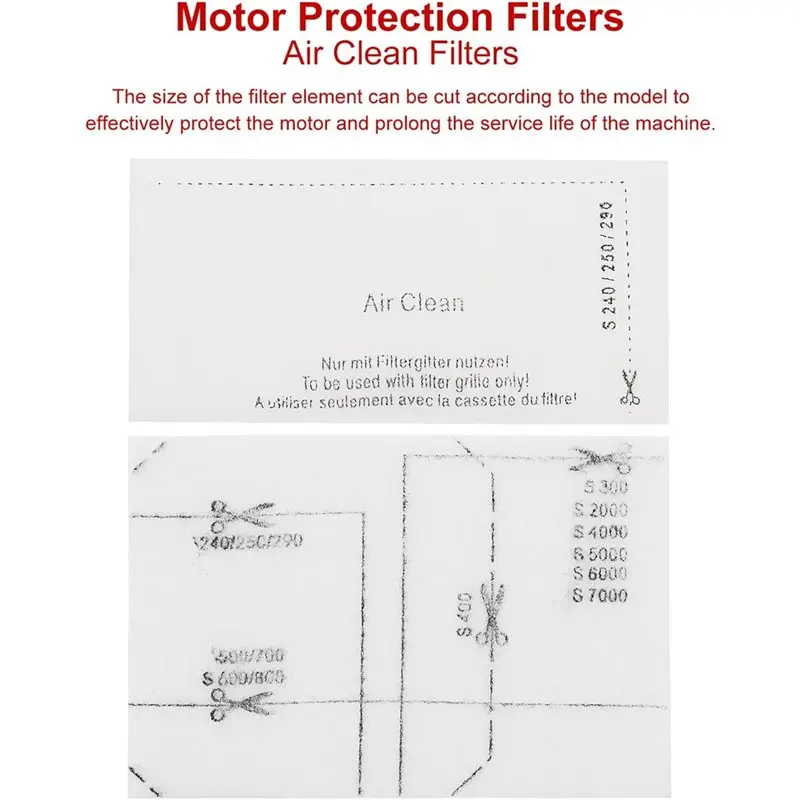 【GRATEFUL】ถุงเปลี่ยนสำหรับเครื่องดูดฝุ่น FJM C1& C2 - ถุงเก็บฝุ่นแบบกรอง HEPA ชนิดสังเคราะห์ สำหรับรุ่น S300, S700 Hoover