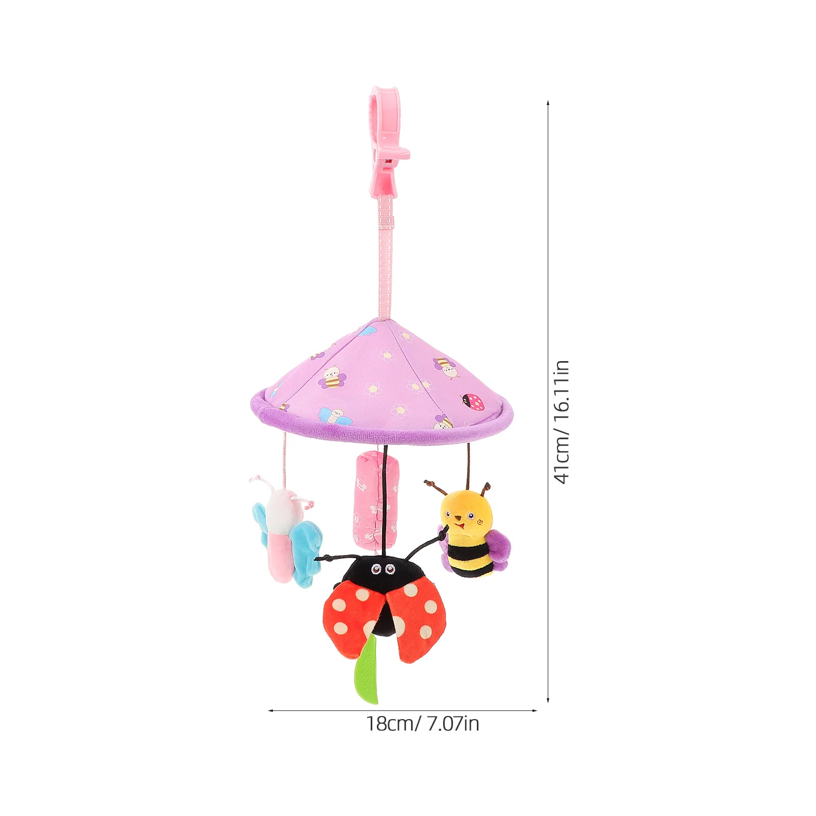 Poussette suspendue pour berceau de bébé, Stimulation Mobile pour nourrissons, sièges de voiture pour nouveau-nés, tapis de jeu, pendentif de lit, développement des couleurs