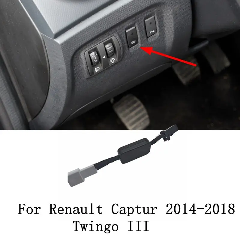 For Renault Captur 2014-2018 Twingo III Auto Start-Stop Eliminator Automatic Off Close Stop Start System Plug Cable