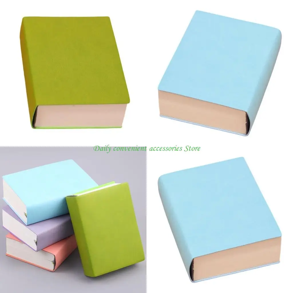 

97QB Блокнот формата А6 с пустыми страницами, мягкая кожаная обложка, плотная бумага, дневник художественных эскизов, 720