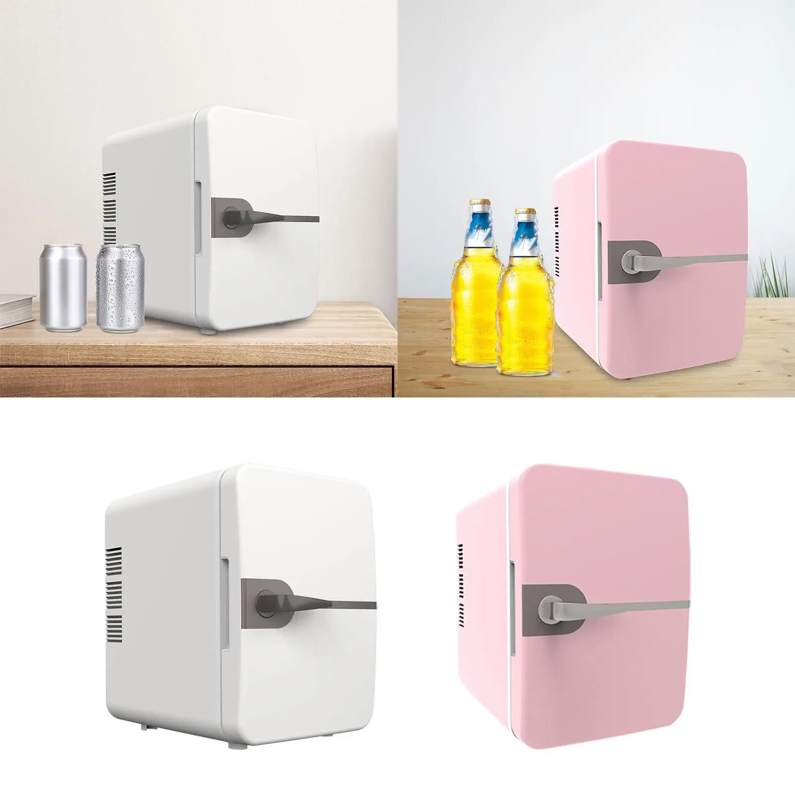 6L Mini Fridge Storage Yogurt Snacks Cosmetics Beverage Refrigerator Cooler USB