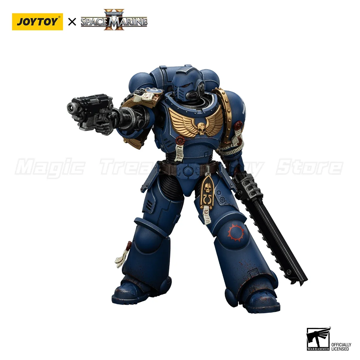 

【MT】JOYTOY Warhammer 40K Ultramarines Lieutenant Titus\Gadriel\Chairon-Collectors Edition Nothing 1/18 Action Figure