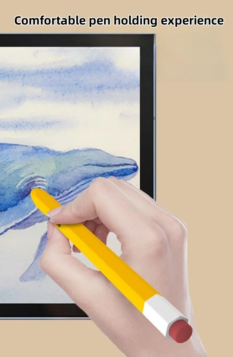 Stiftetui für Samsung Galaxy Tab S11 Ultra S10 S9 S8 S7 S6 Lite Tablet Stylus Schutzhülle Weiches Silikon Stoßfest Rutschfest – Detail 5