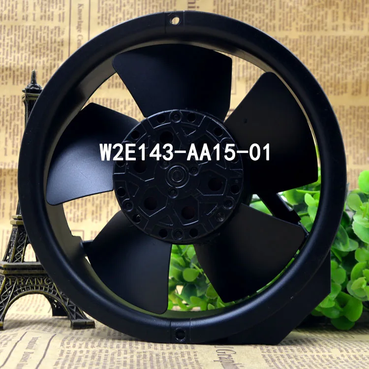 Server Fan 115V 24W W2E143-AA15-01 Heat resistant fan 172*51mm All metal Silent Cooling fan