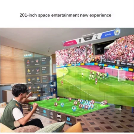 Óculos de ar inteligente portátil hd privado gigante visualização da tela do computador móvel jogo projeção original óculos nreal ar