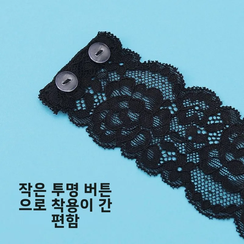 레이스 넥 커버 여성용 얇은 여름 스카프 가짜 칼라 목 보호 스카프 자외선 차단 목 워머 장식용 긴 직사각형 실크 스카프