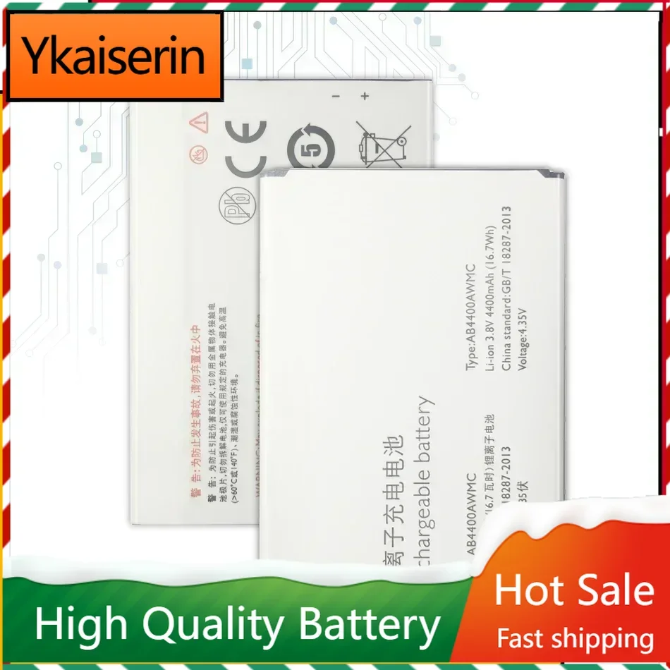 Cell Phone Battery 4400mAh For Philips V387 AB4400AWMC Rechargeable Lithium Polymer Batteries