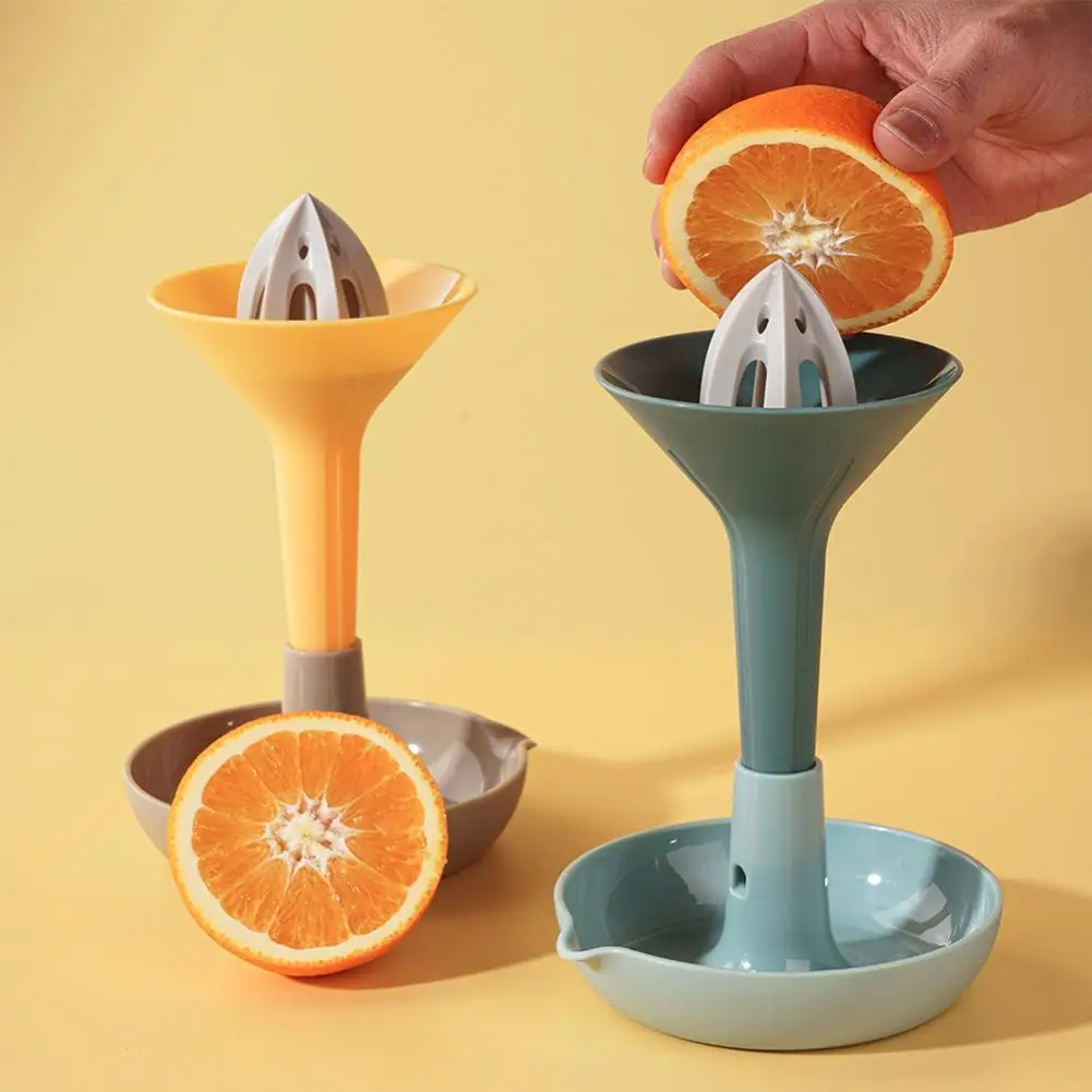 Multi Functional Manual Juicer Kitchen Utility Tool Life Funnel Portable Lemon and Orange Juicer