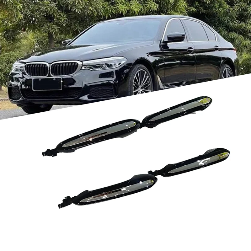 

4 наружные удобные дверные ручки 51219491470 51219491471 для BMW 5 серии G30 G31 G38 G32 GT 2017-2020