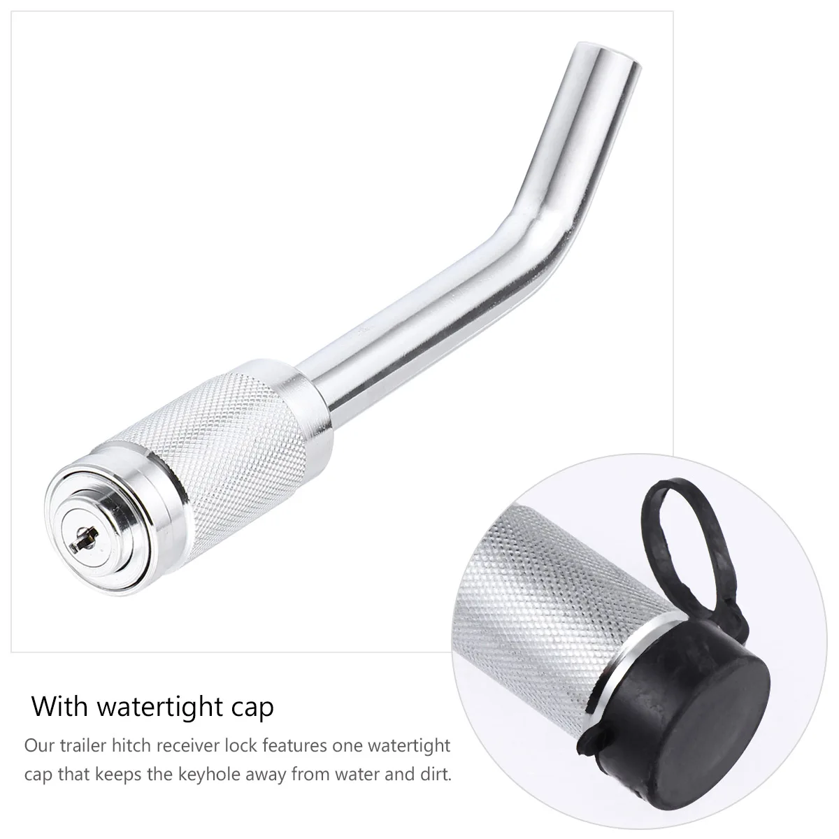 

Trailer Hitch Lock Waterproof Anti-Theft Receiver Towing Hook Bumper Trailer Lock Car Supplies Parts Easy Install