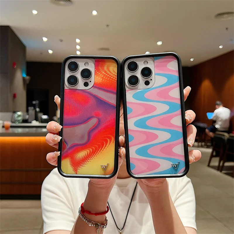 Wildflower Hot Pink Aura Phone Case For iPhone 17 16 15 14 13 12 Pro Max Plus Fashion Swirl Tie Dye Heat Map shockproof Cover - AliExpress 202192403 Wildflower Hot Pink Aura Phone Case For iPhone 17 16 15 14 13 12 Pro Max Plus Fashion Swirl Tie Dye Heat Map shockproof Cover - AliExpress 202192403