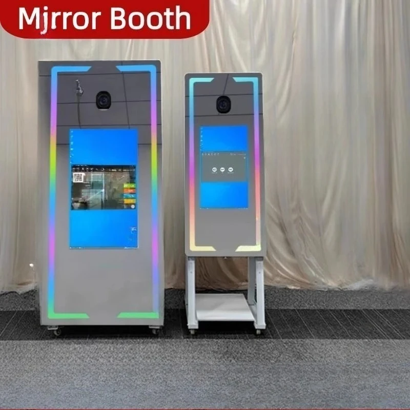 Mirror Photo Booth Magic Mirror Photo Machine 65-inch Magic Mirror 43-inch Touch Screen