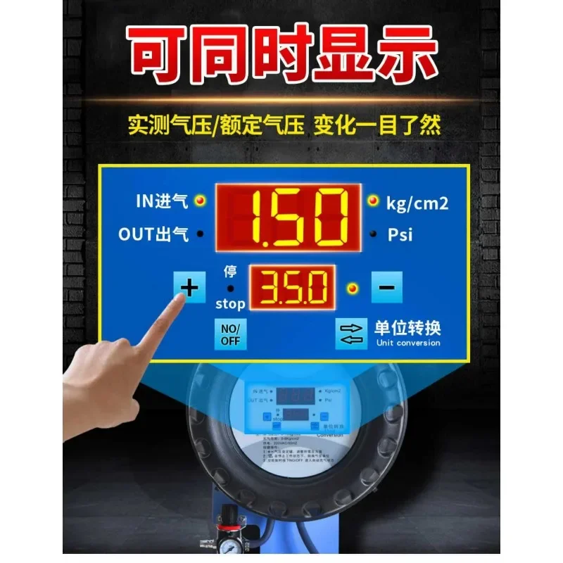 Digital Display Fully Automatic Wall-Mounted Car Tire Air Filling Machine Air Pump