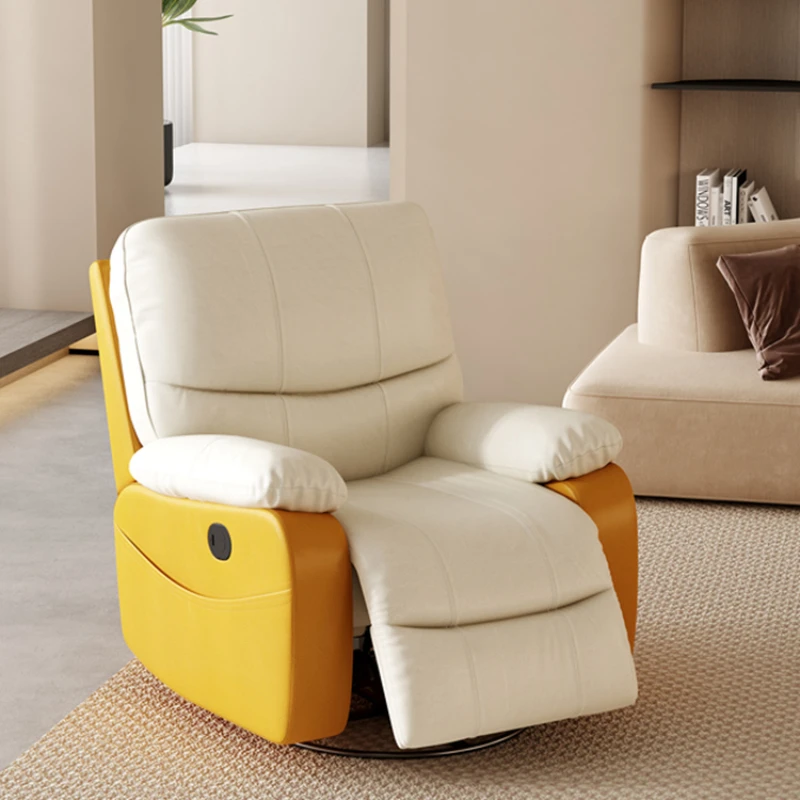 

Massage Recliner Sofa Waiting Room Single Luxury Small Cinema Recliner Sofa Floor Nordic Divano Futuristico Furniture YN50RS