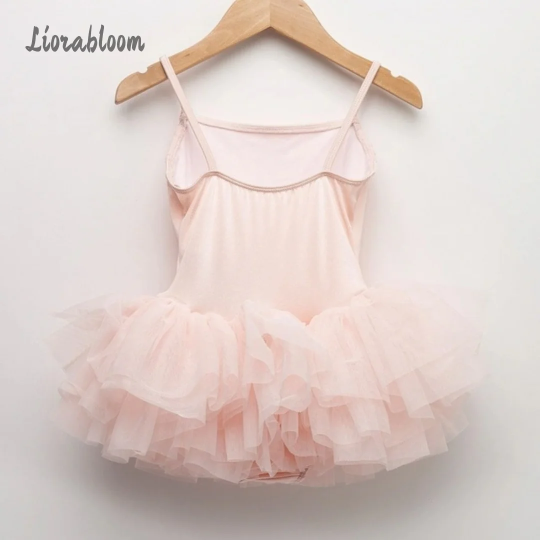 Customized Made Strappy Flower Girl Dress Ballet-Style Tulle Princess Gown Wedding Party Attire свадебное платье view 4