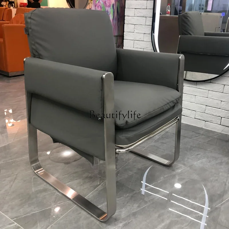 For Hair Salon Hair Cutting Chair Simple Modern Hair Cutting Barber Chair