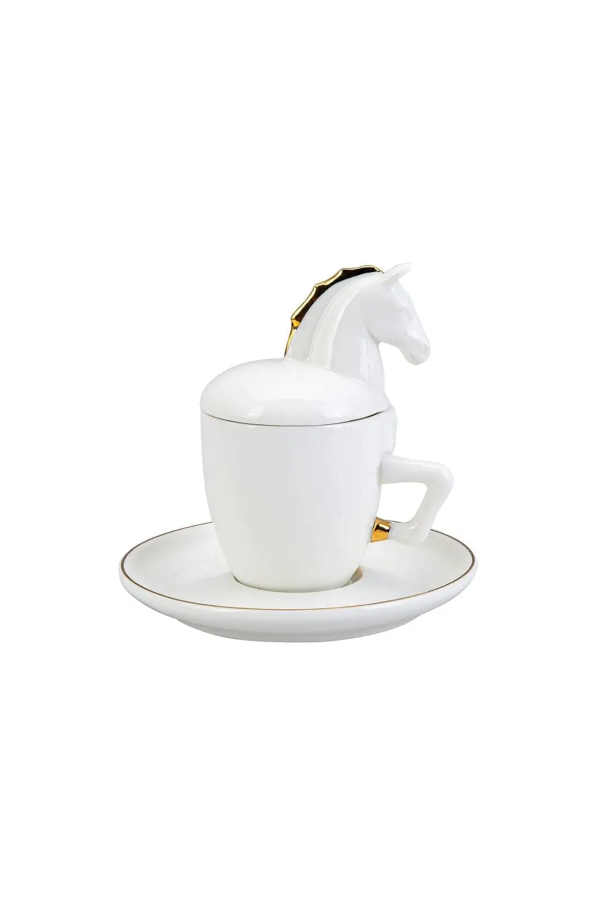 DOLBOVI Horse 2 person coffee cup set