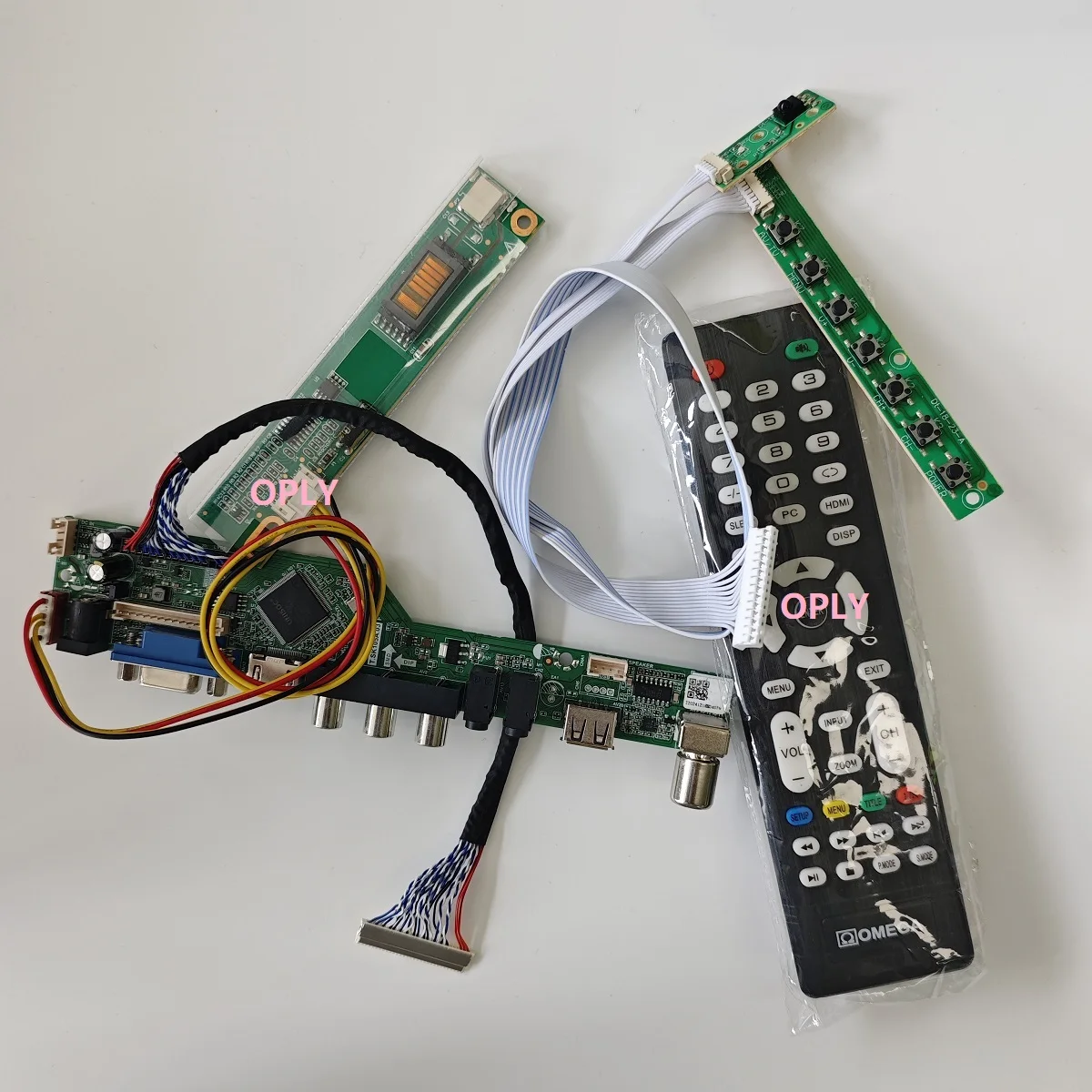 

Плата контроллера телевизора для LTN141XA LTN141XA-L01 14,1 "панель 1024X768 ЖК-экран VGA USB HDMI-совместимый AV RF DIY монитор 14 дюймов