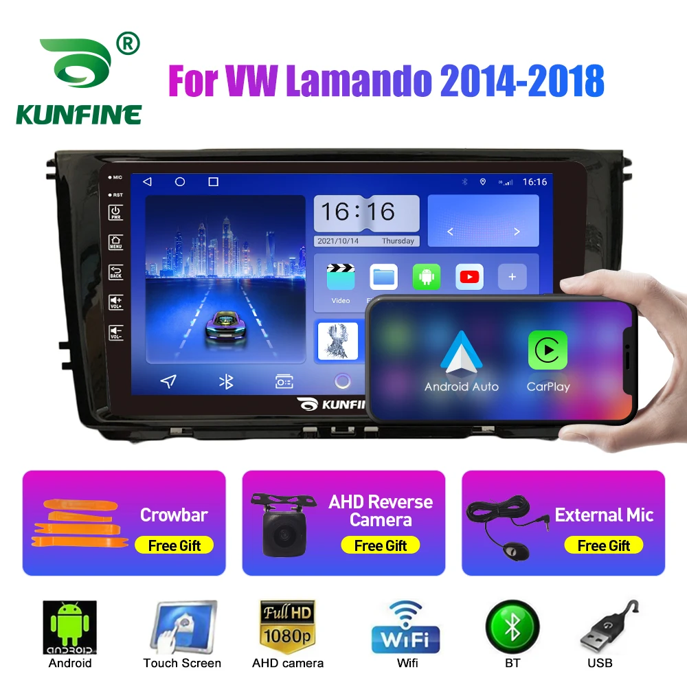 

Car Stereo for VW Lamando 2014-2018 Octa Core Android 10.0 Car DVD GPS Navigation Player Deckless Radio Multimedia player