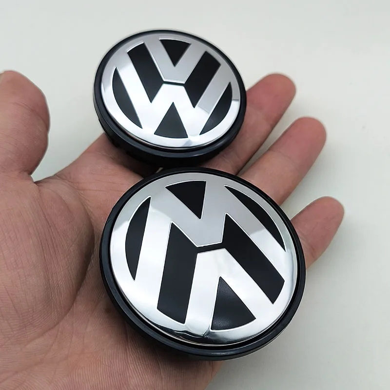 4 قطعة 56 مللي متر 65 مللي متر شعار السيارة محور عجلات مركز Hubcap غطاء لشركة فولكس فاجن فولكس فاجن جولف جيتا بولو باسات توران CC 3B 7601171   1 ي 0601171