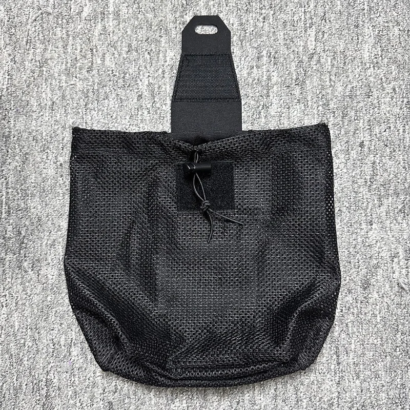 Taktische Folding Dump Pouch Kordelzug Magazin Utility Pouch Mesh Taille Tasche Roll Up Faltbare Recovery Tool Pack EDC Lagerung Tasche – Detail 21