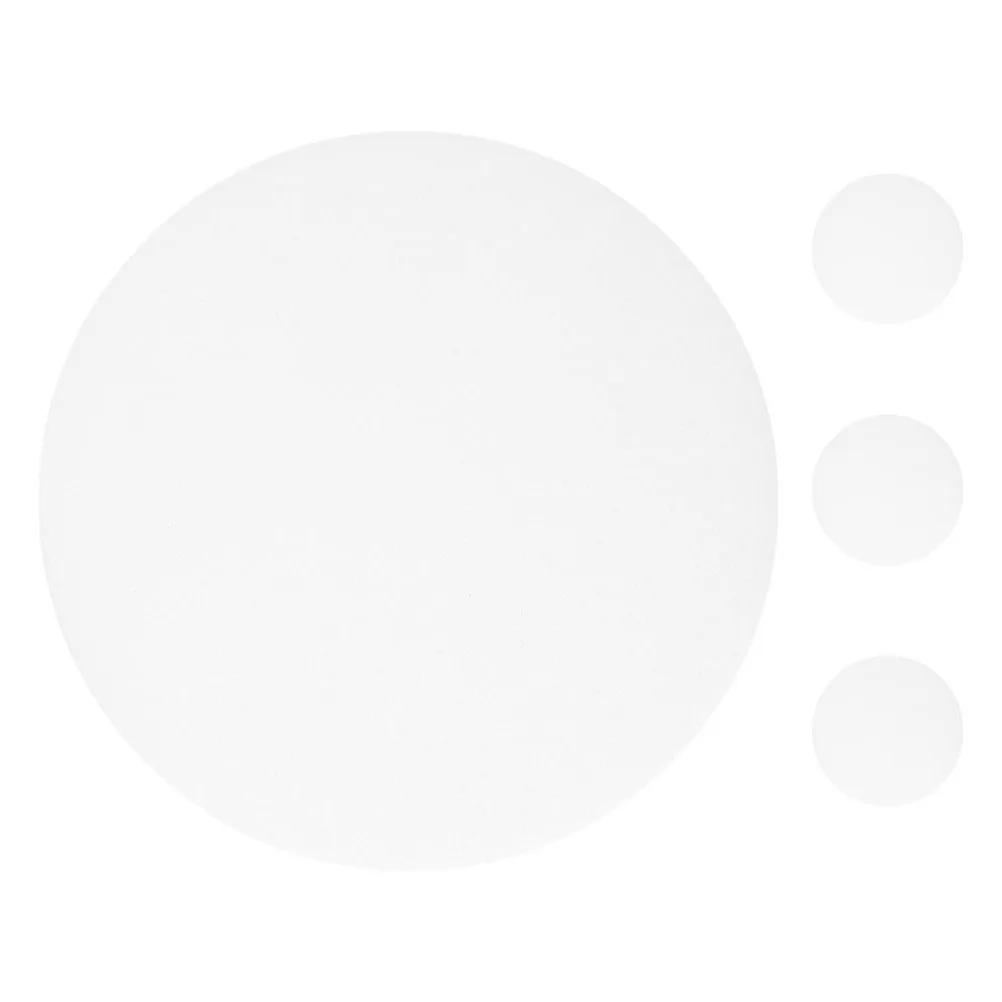 

4pcs 134Mm Round Lampshade Diffuser White Diy Light Reflector Cover For Softened Lighting Fabric Spotlight Chandelier