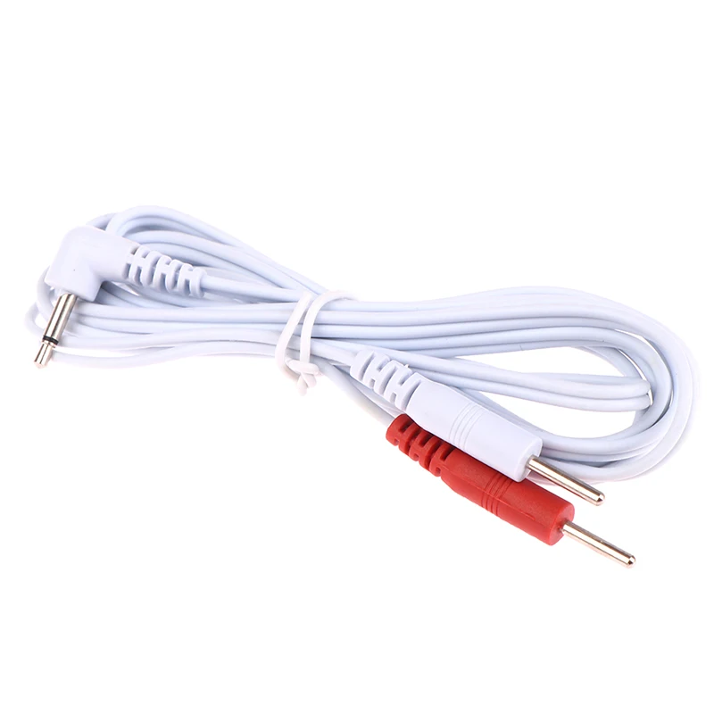 New 2.5mm Electrotherapy Electrode Lead Electric Shock Wires Cable For Tens Massager Connection Cable Massage 1.5m