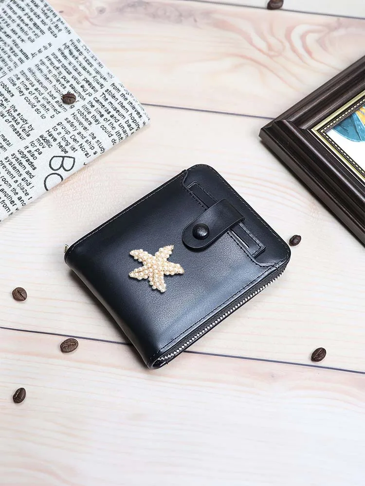 Card ID Holders: All-In-One High-End PU with Anti-Degaussing Green Diamond Butterfly Decor