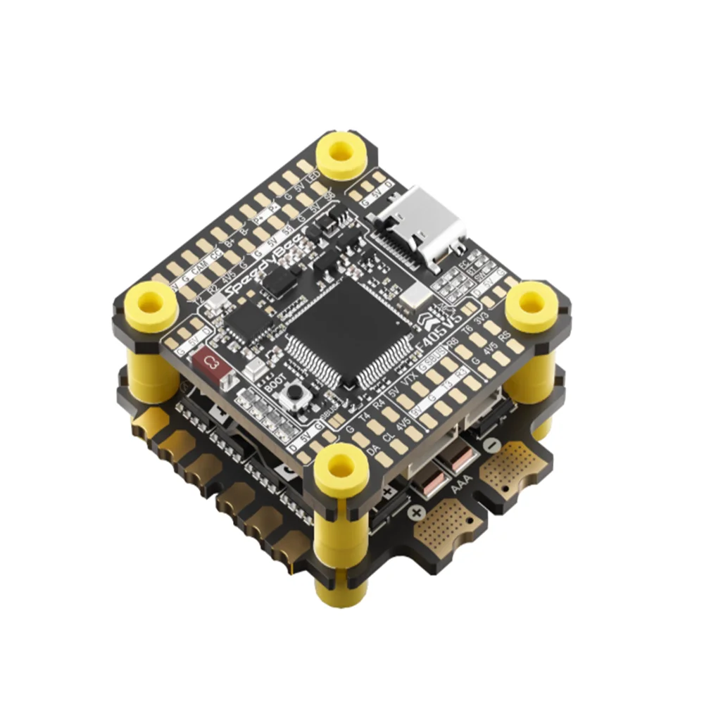 

SpeedyBee F405 V5 OX32 55A 30x30 Model Aircraft FC&ESC Stack F405 Flight Controller 55A 4in1 ESC for FPV Drone