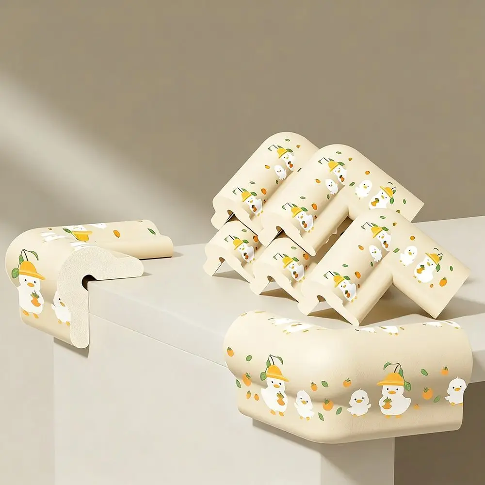 

2m Desk Edge Guard Strip Baby Safety Self Adhesive Anti Collision Cushion Thickend Duck Pattern Wall Corner Protector
