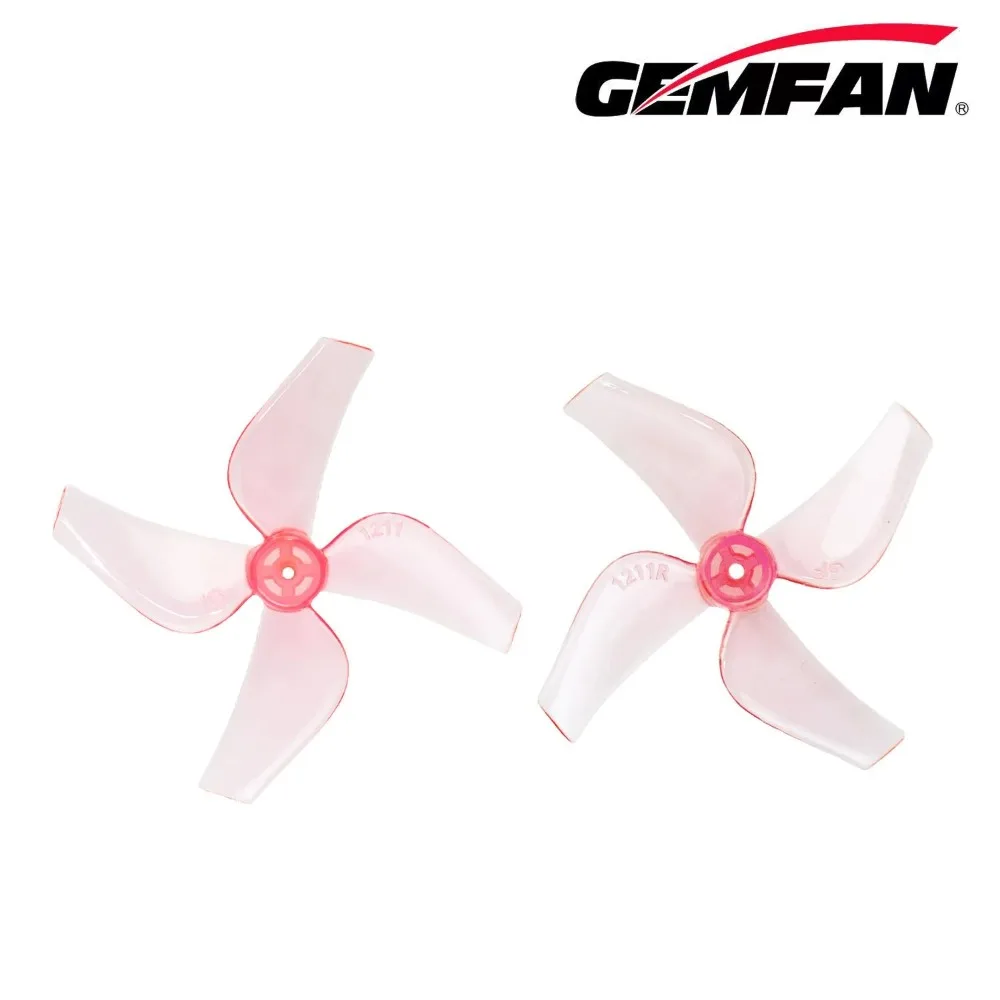 4 Pairs Gemfan1211-4 Crossing Machine Blade 0.8mm/1mm Hole 31mm Propeller For RC Freestyle Cinehoop FPV Racing Freestyle