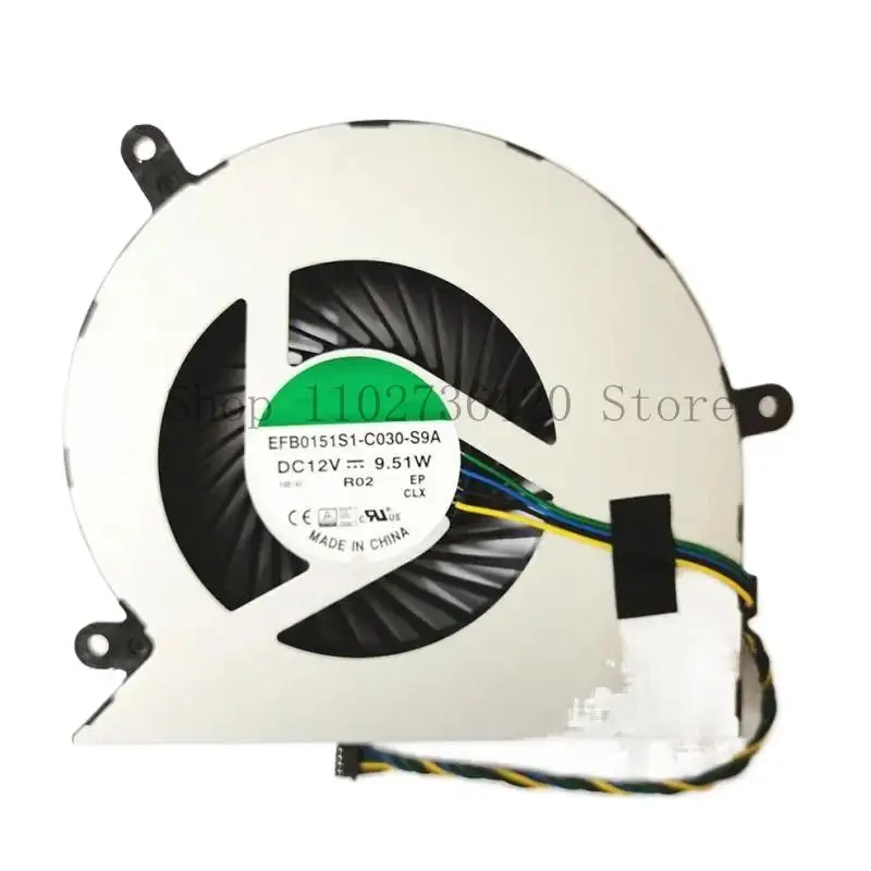 

€ БЕСПОРТНЫЙ НОВЫЙ вентилятор охлаждения процессора для LENOVO ThinkCentre AIO M800Z M900Z M910Z S4150 M9550Z DC12V